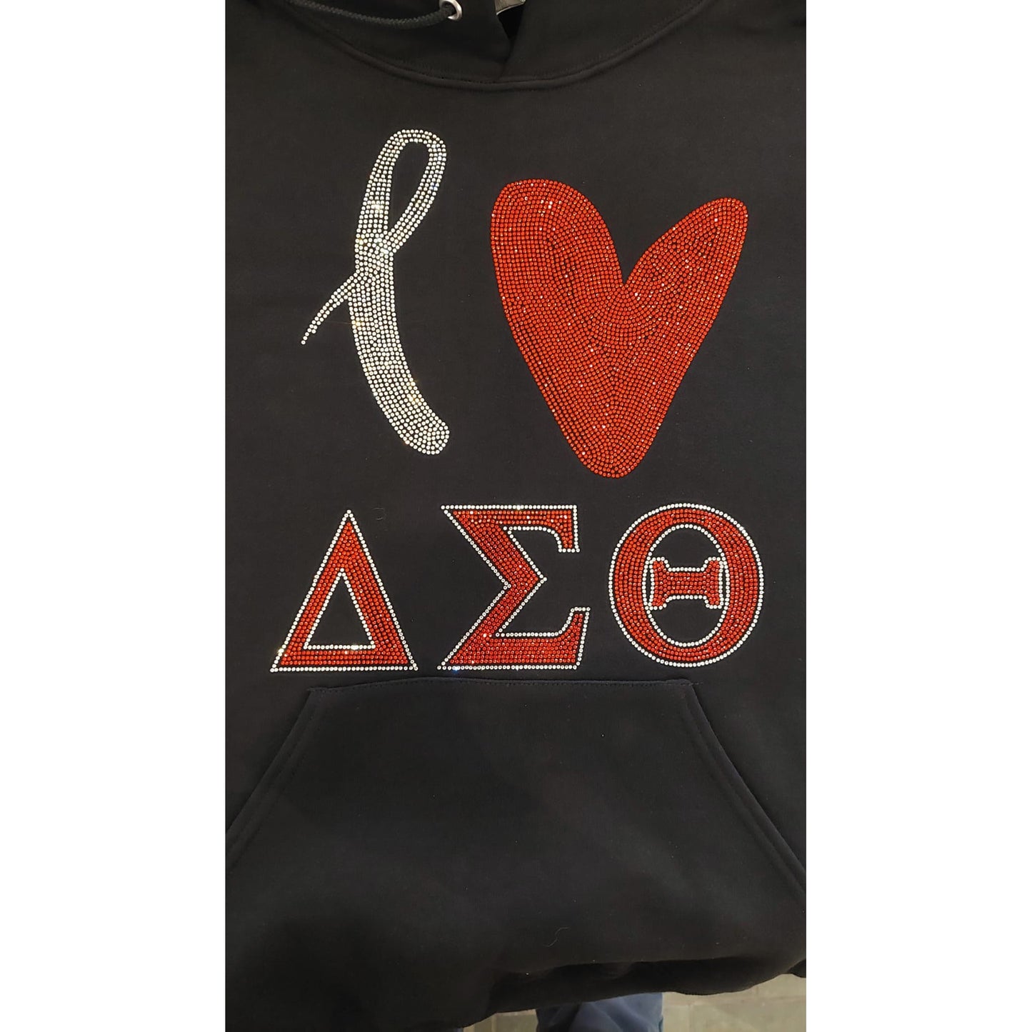 DST Love Sweatshirt Delta Sigma Theta Love Sorority Shirt Delta Girl DST hoodie