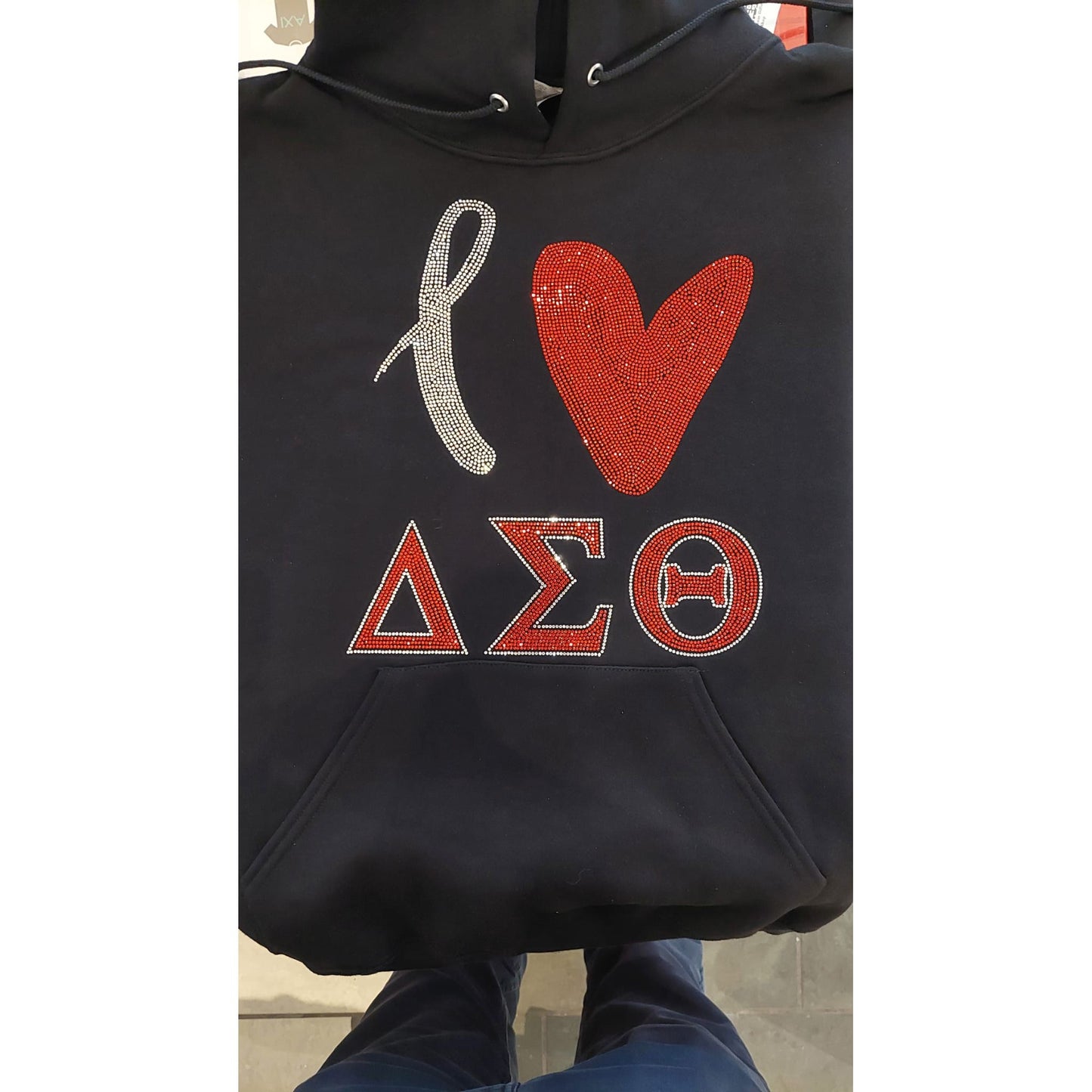 DST Love Sweatshirt Delta Sigma Theta Love Sorority Shirt Delta Girl DST hoodie