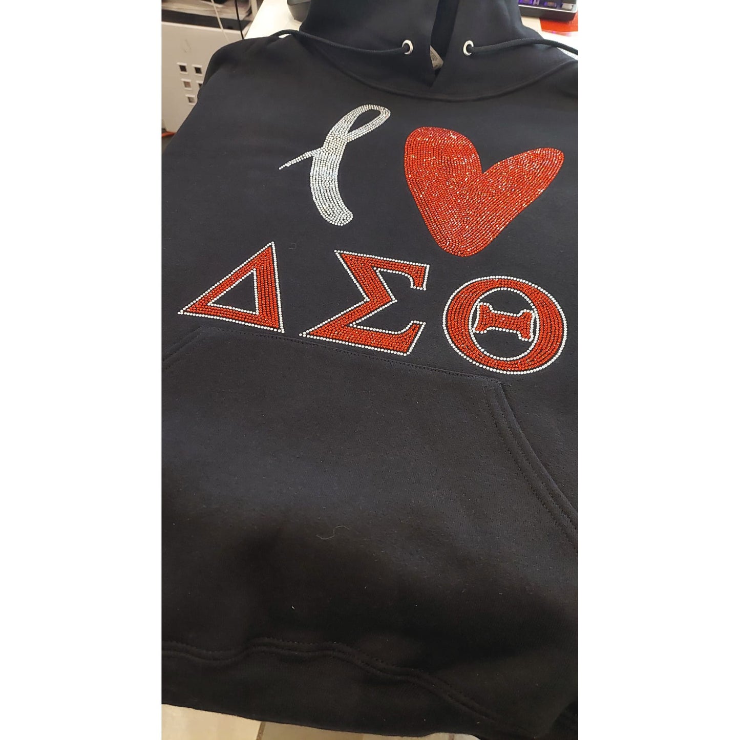 DST Love Sweatshirt Delta Sigma Theta Love Sorority Shirt Delta Girl DST hoodie