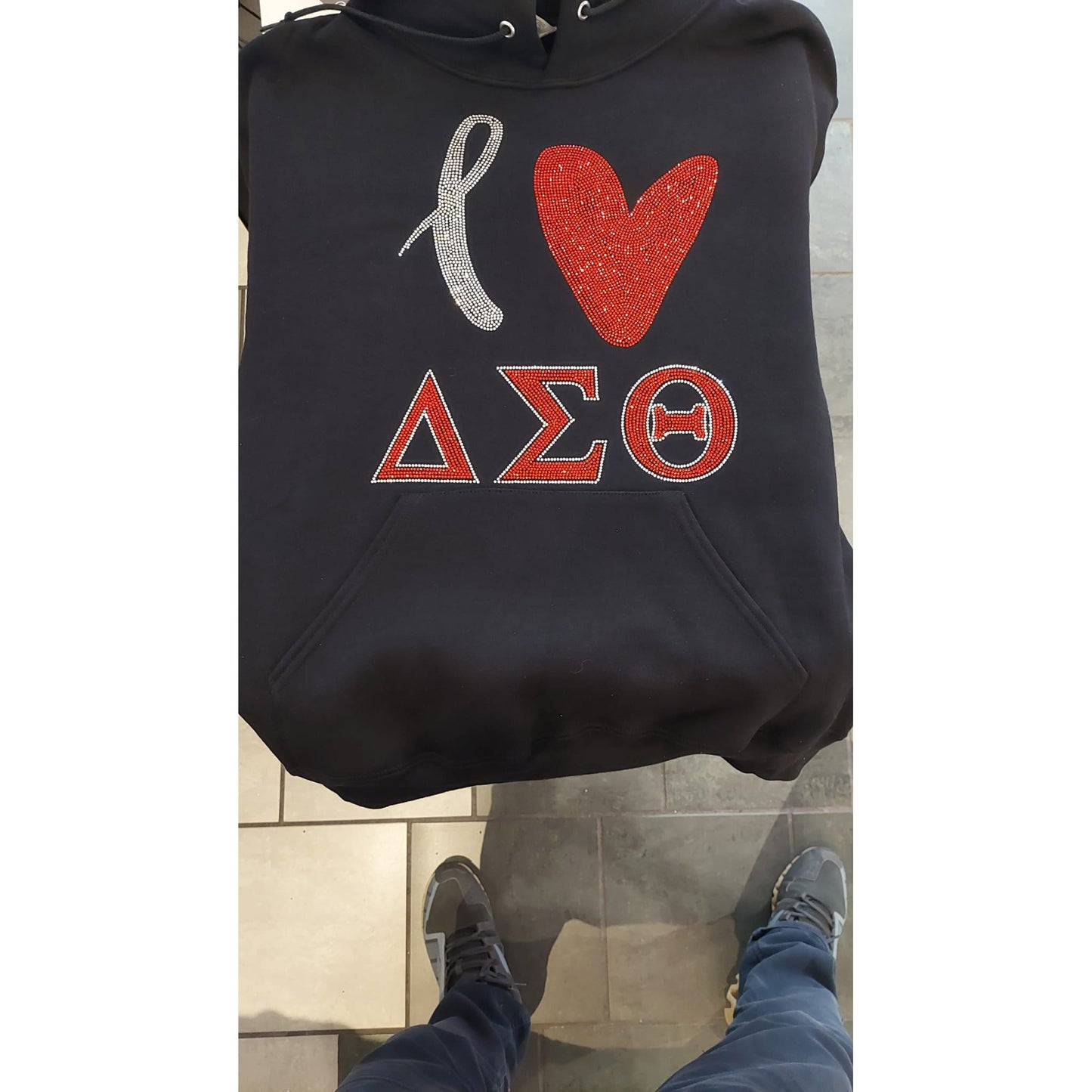 DST Love Sweatshirt Delta Sigma Theta Love Sorority Shirt Delta Girl DST hoodie