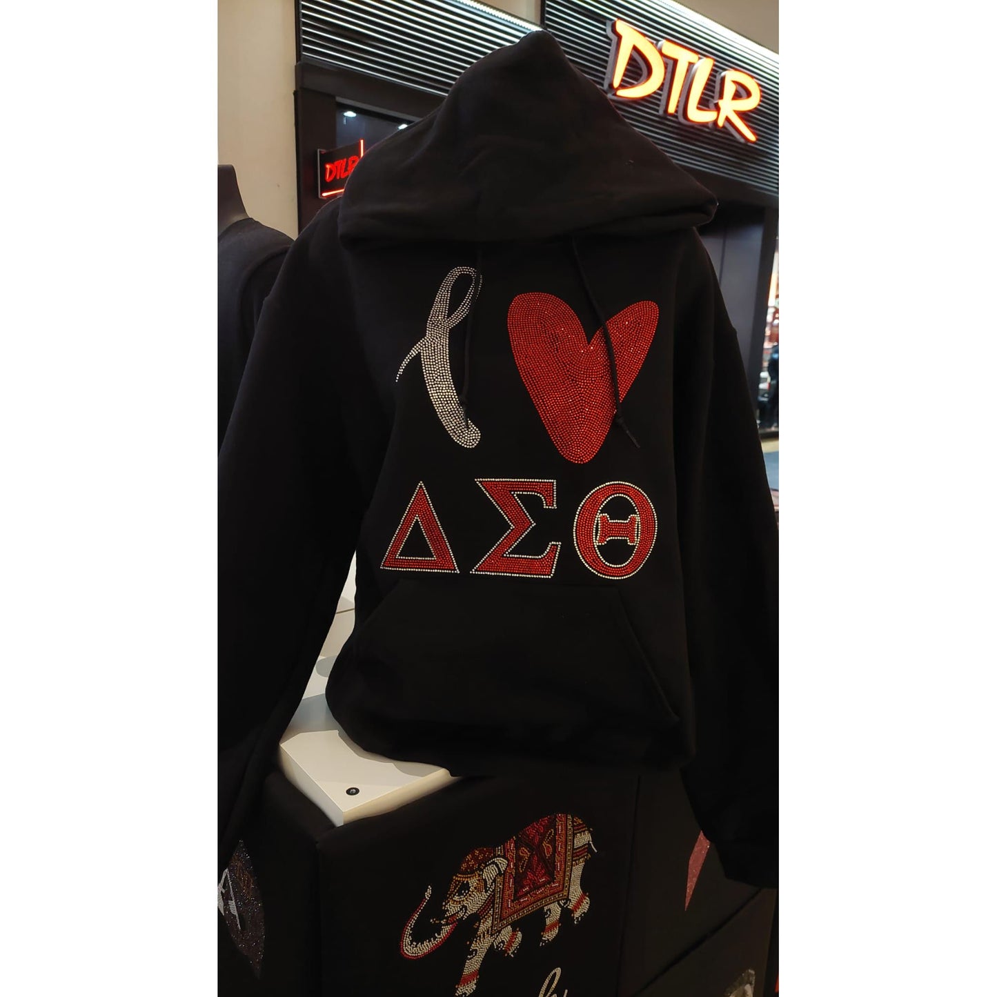 DST Love Sweatshirt Delta Sigma Theta Love Sorority Shirt Delta Girl DST hoodie